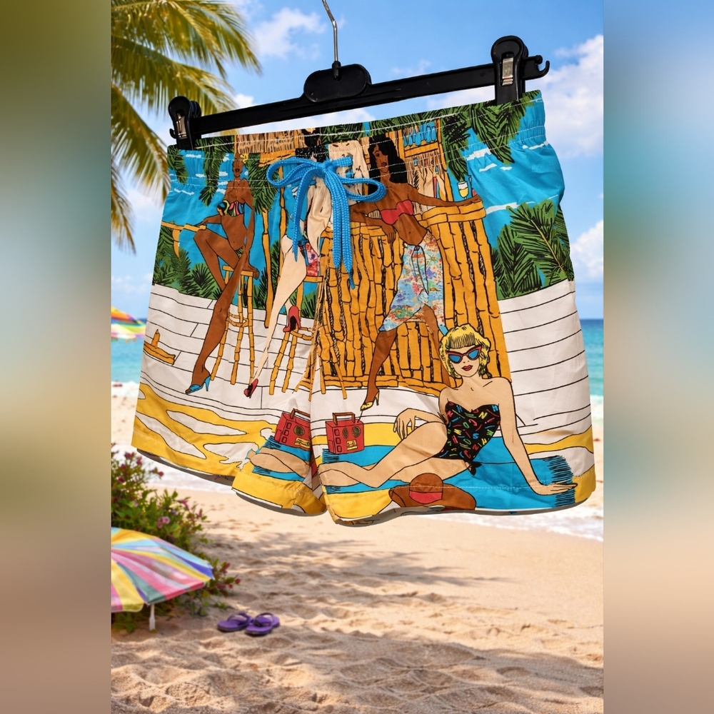 Moschino Swim Shorts ⛱️ Tiki Bar